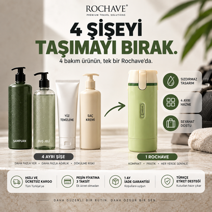 ROCHAVE® 4’Ü 1 ARADA BAKIM ORGANİZERİ