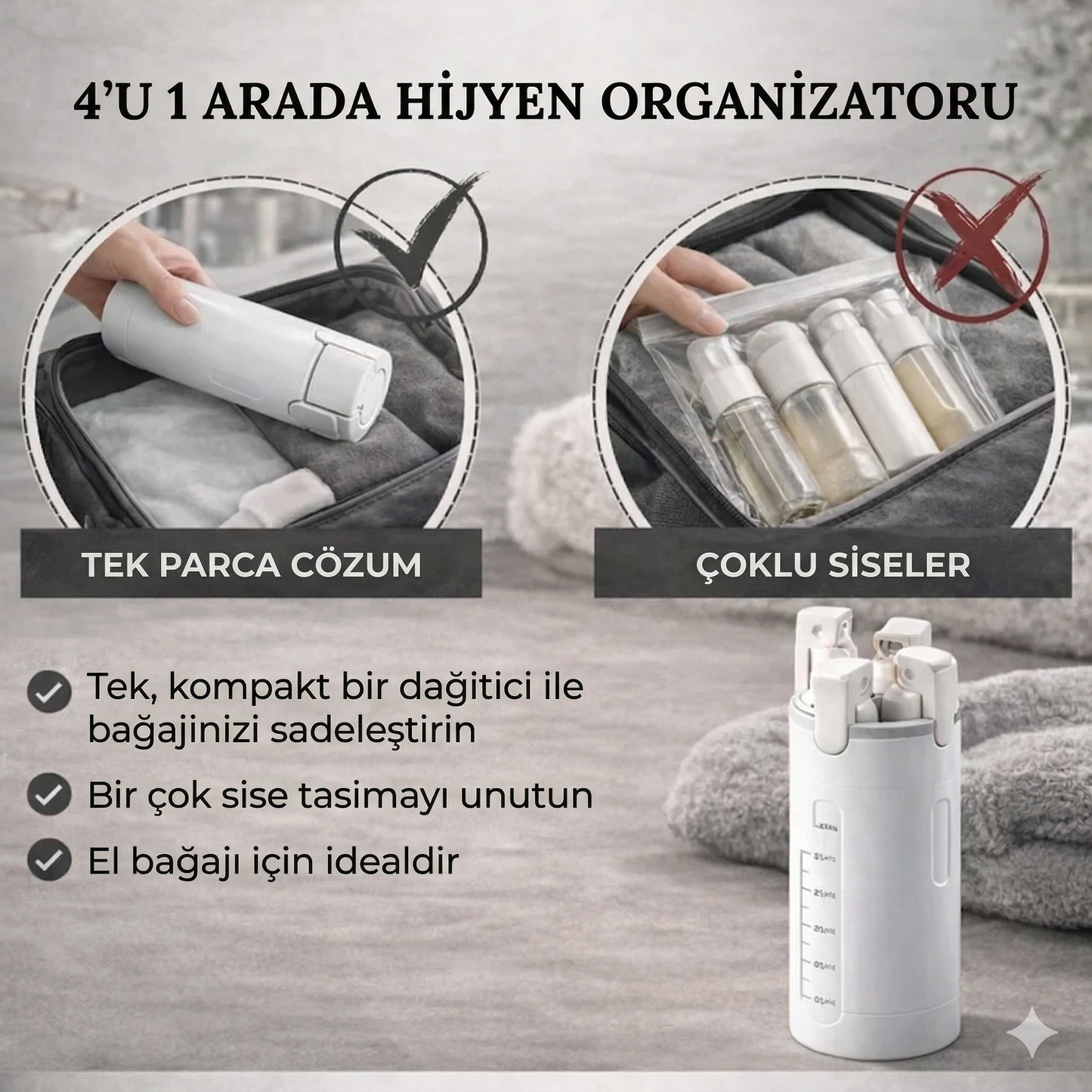 4 ü 1 Arada Organizer