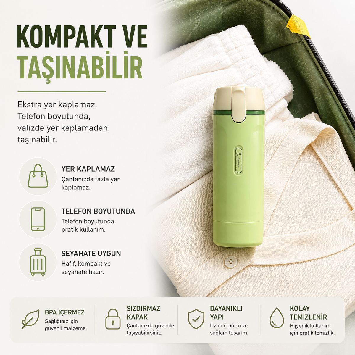 ROCHAVE® 4’Ü 1 ARADA BAKIM ORGANİZERİ