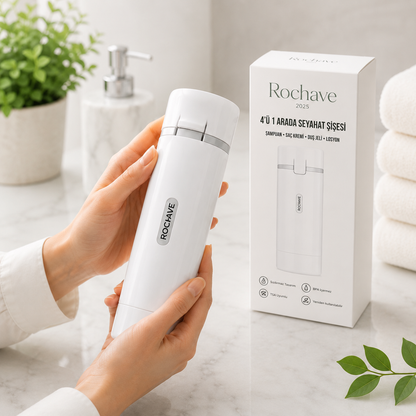 ROCHAVE® 4’ü 1 Arada Seyahat Şişesi