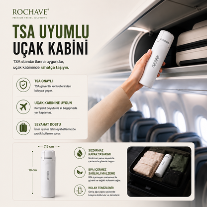 ROCHAVE® 4’ü 1 Arada Seyahat Şişesi